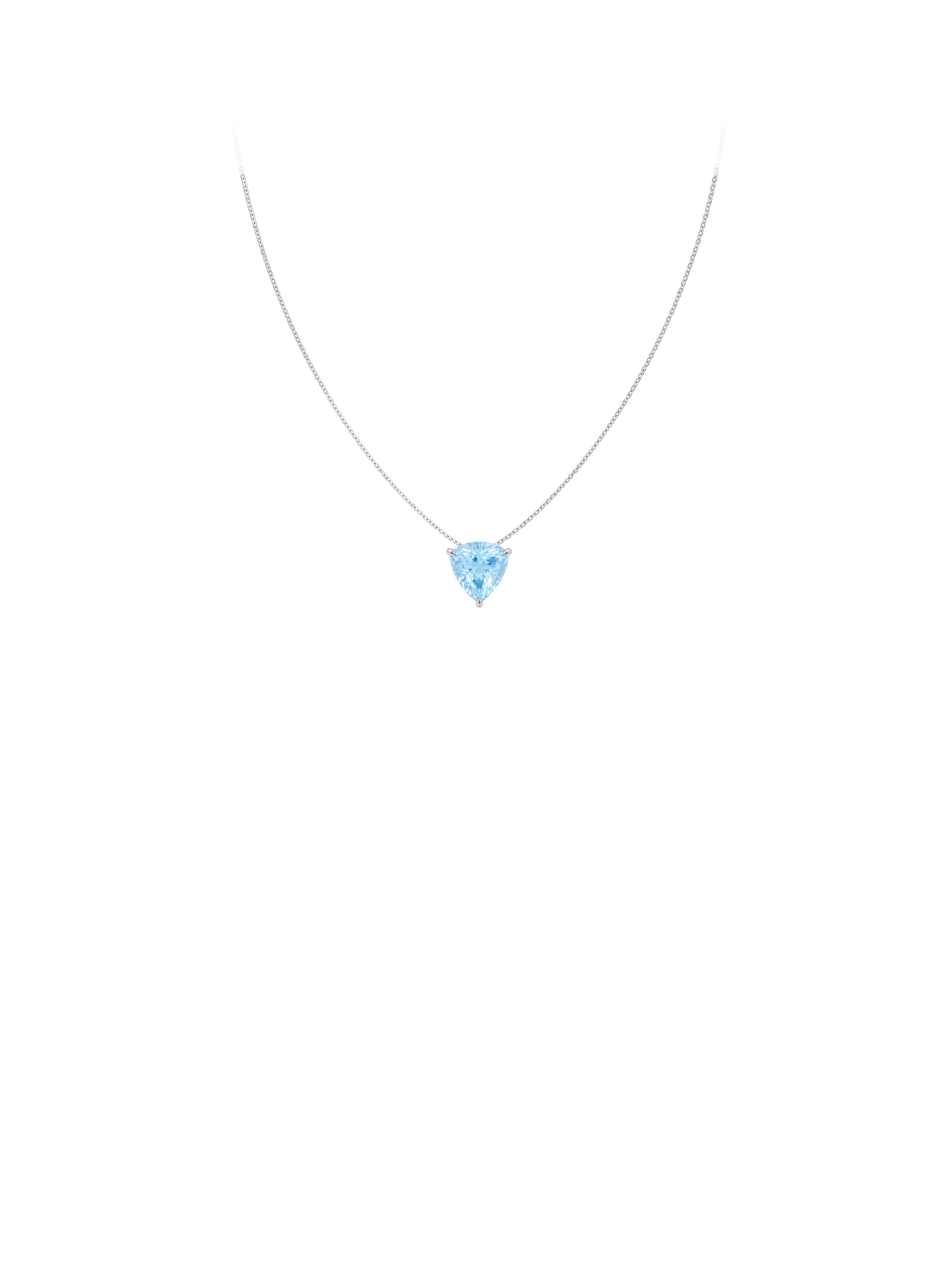 Trinity Solo · Sky Blue Topaz Trillion