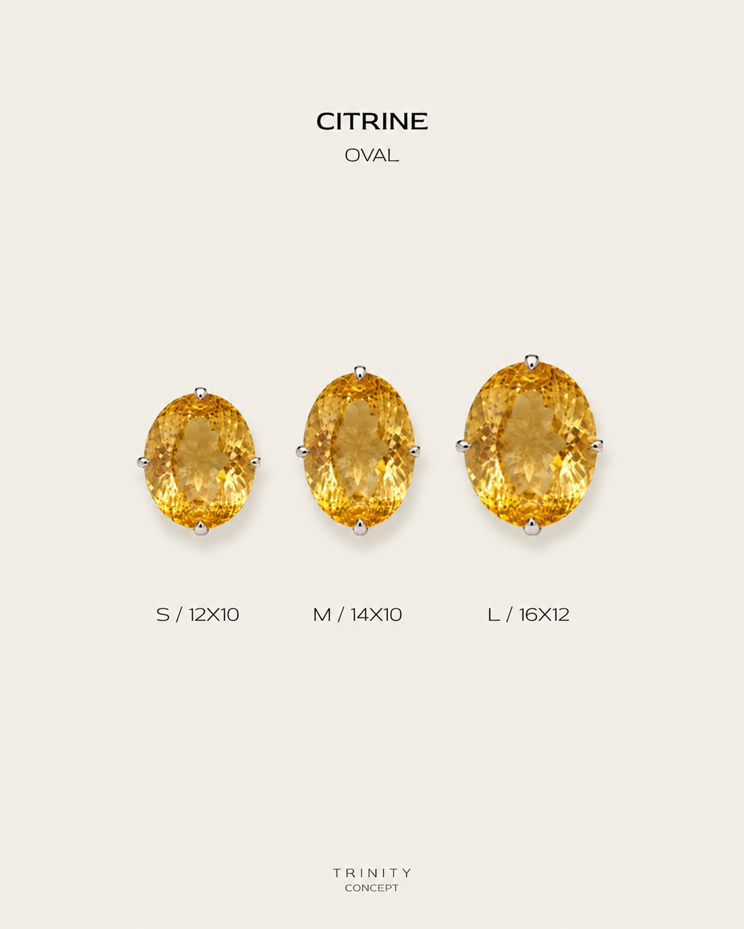 Citrine · Oval