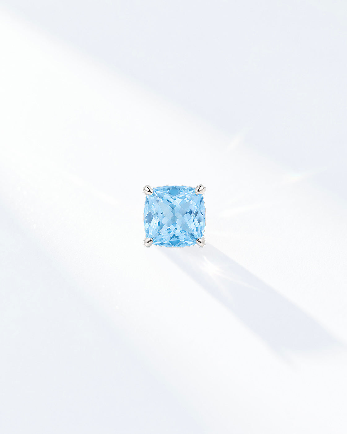 Sky Blue Topaz · Cushion