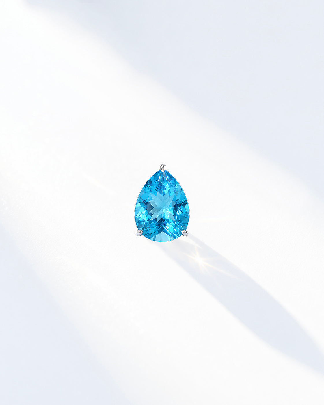 Swiss Blue Topaz · Pear