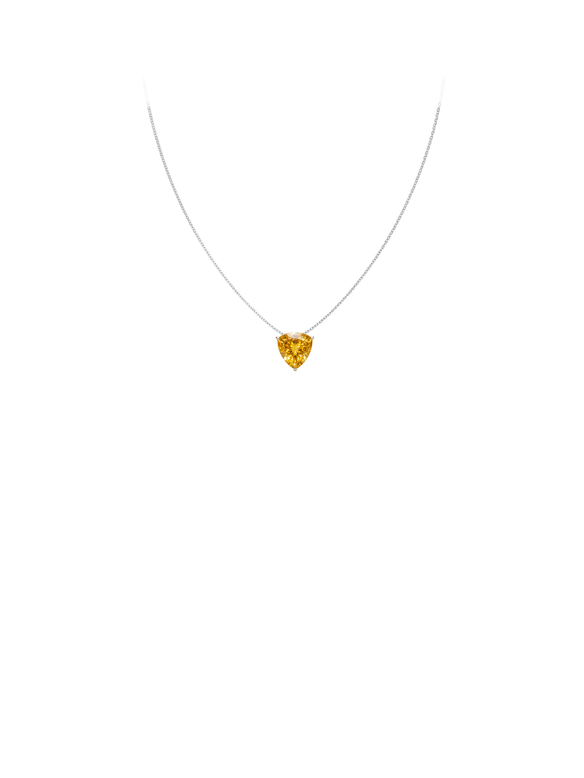 Trinity Solo · Citrine Trillion