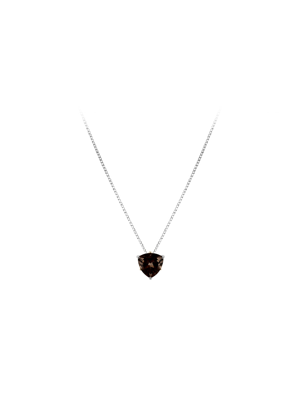 Trinity Solo · Smoky Quartz Trillion