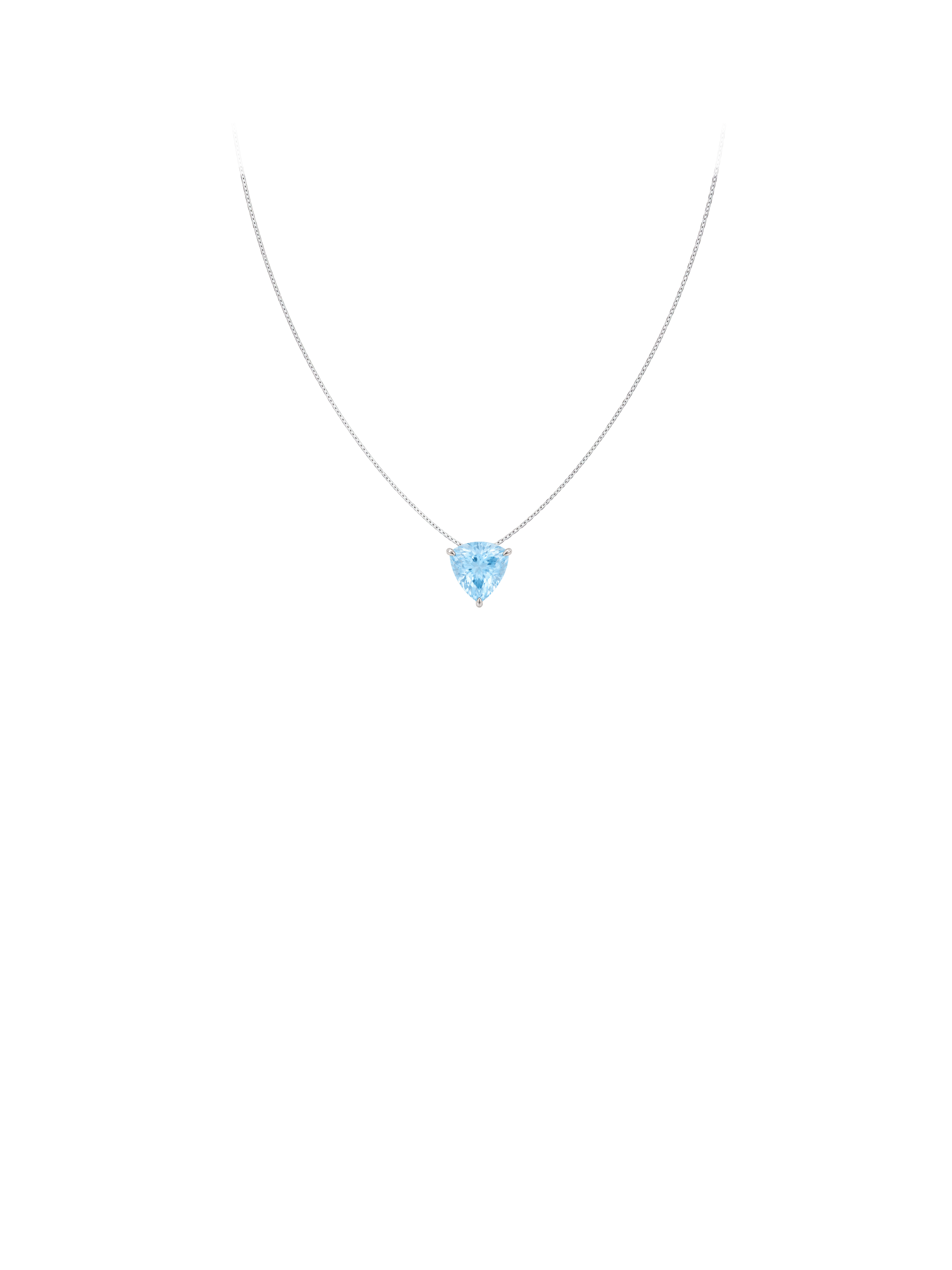 Trinity Solo · Sky Blue Topaz Trillion
