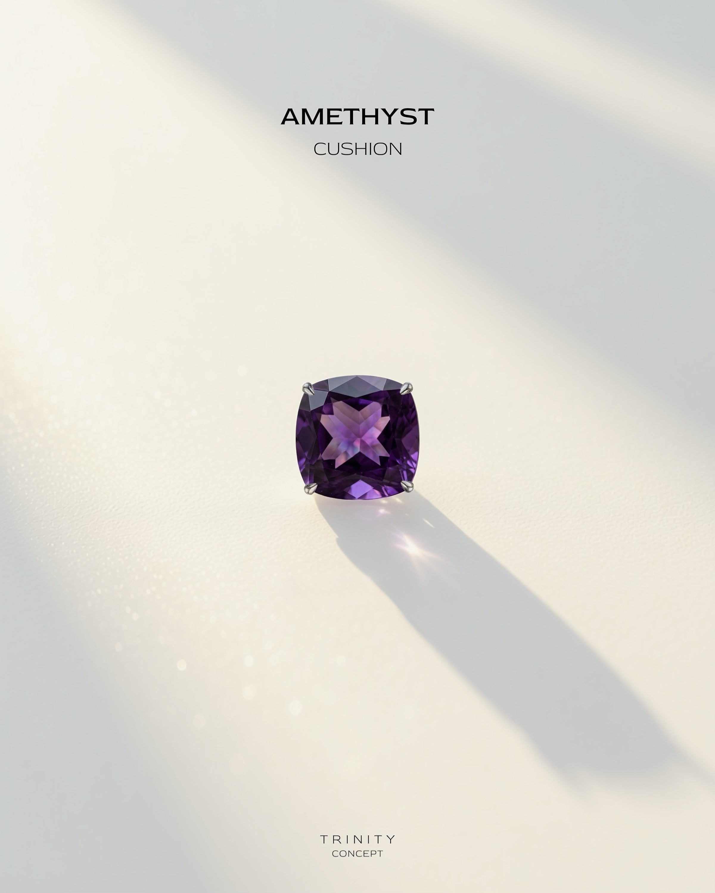 Amethyst · Cushion
