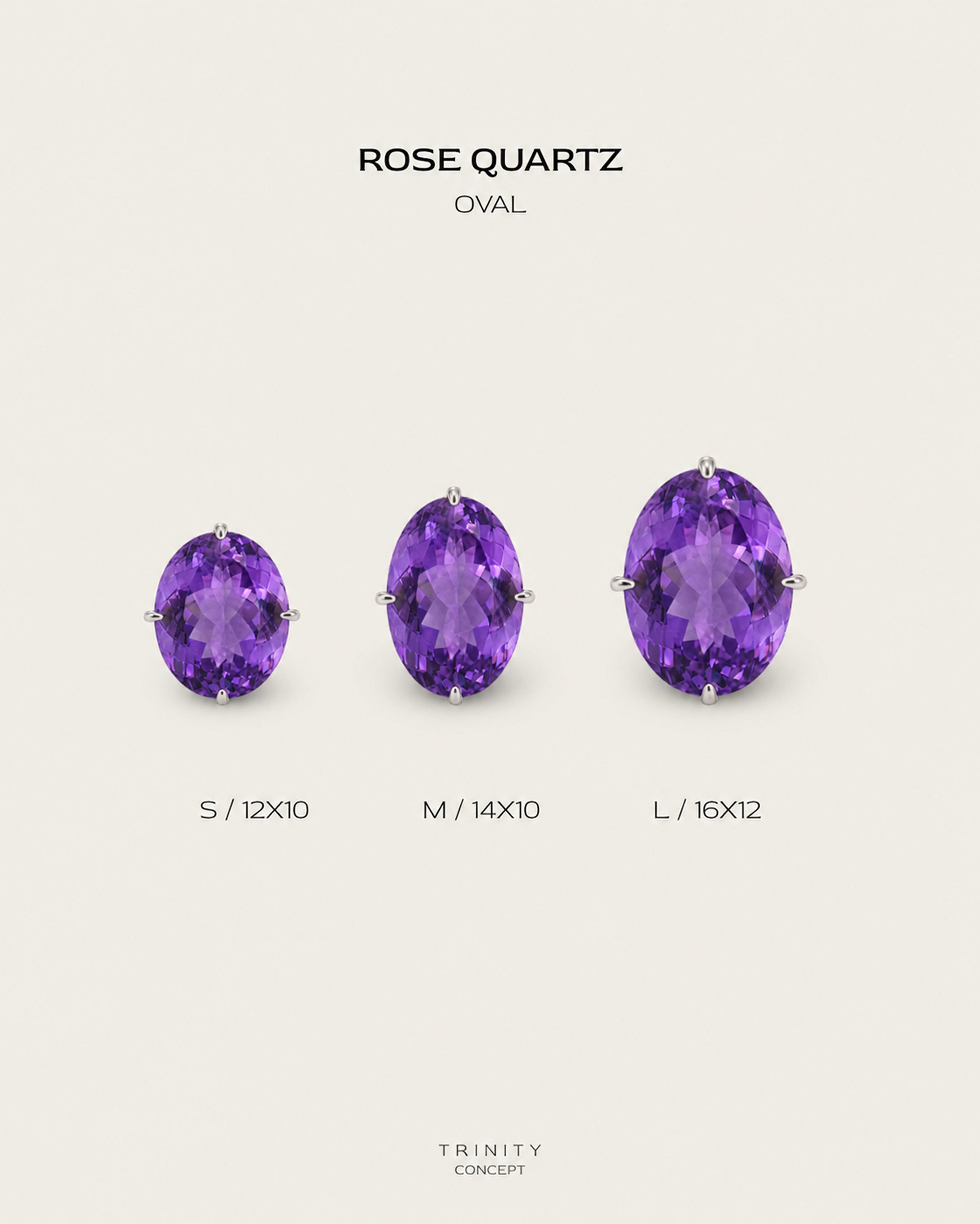 Amethyst · Oval