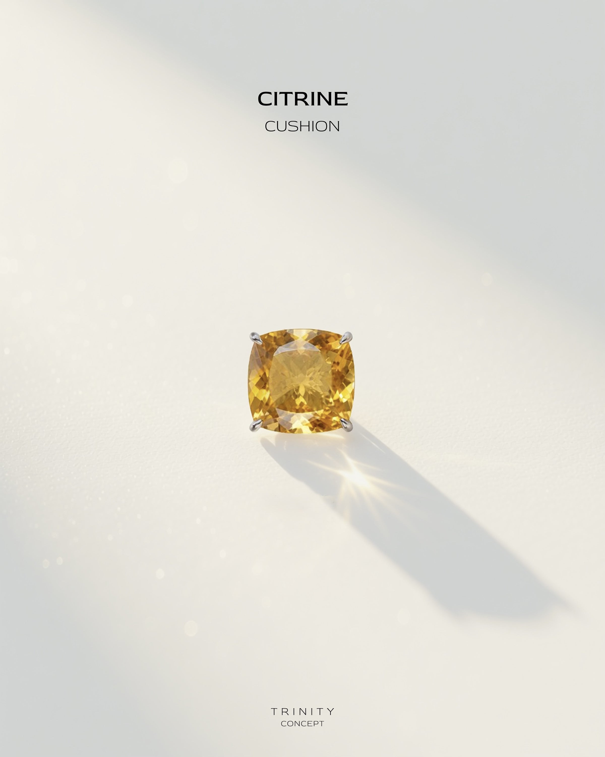 Citrine · Cushion