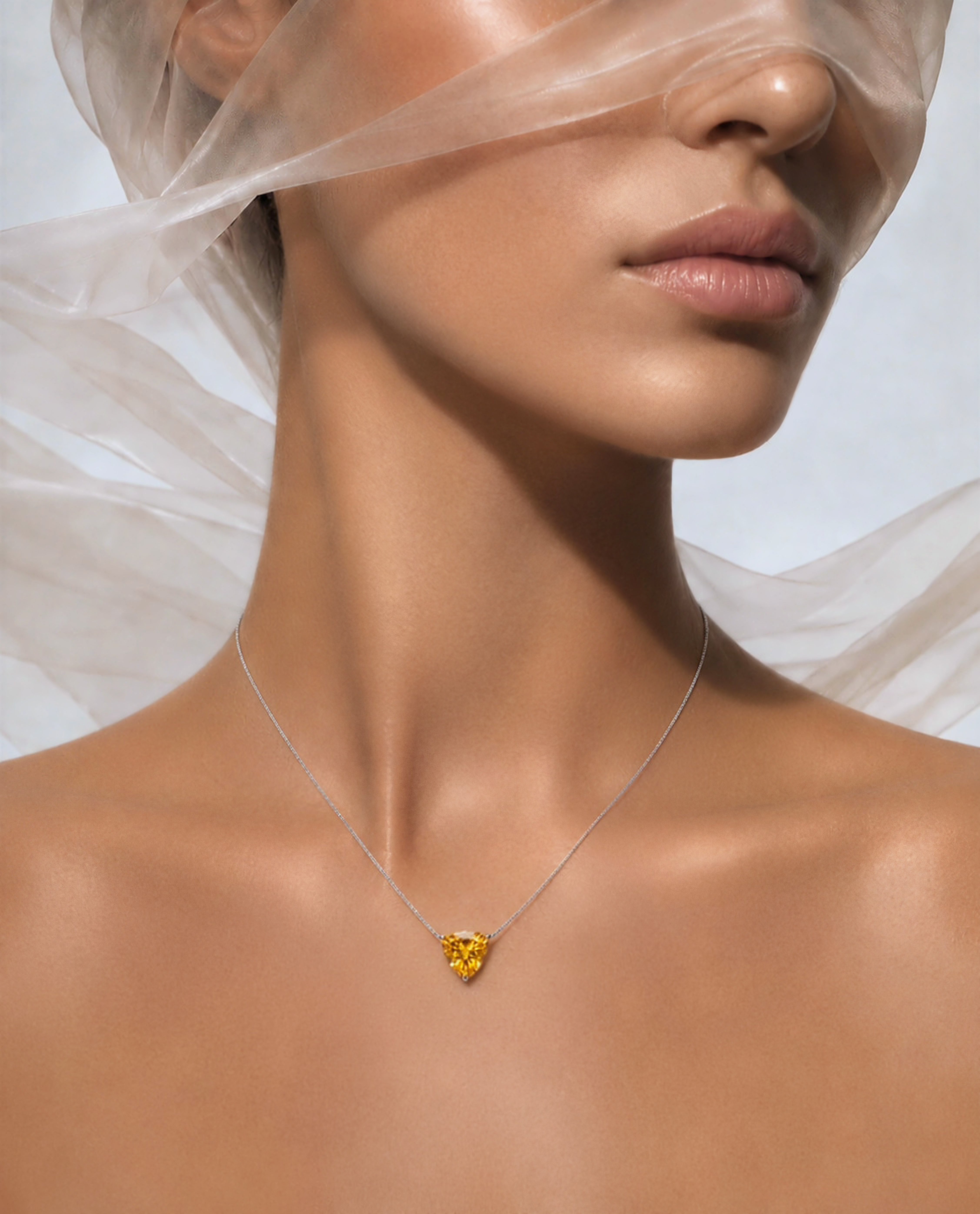 Trinity Solo · Citrine Trillion
