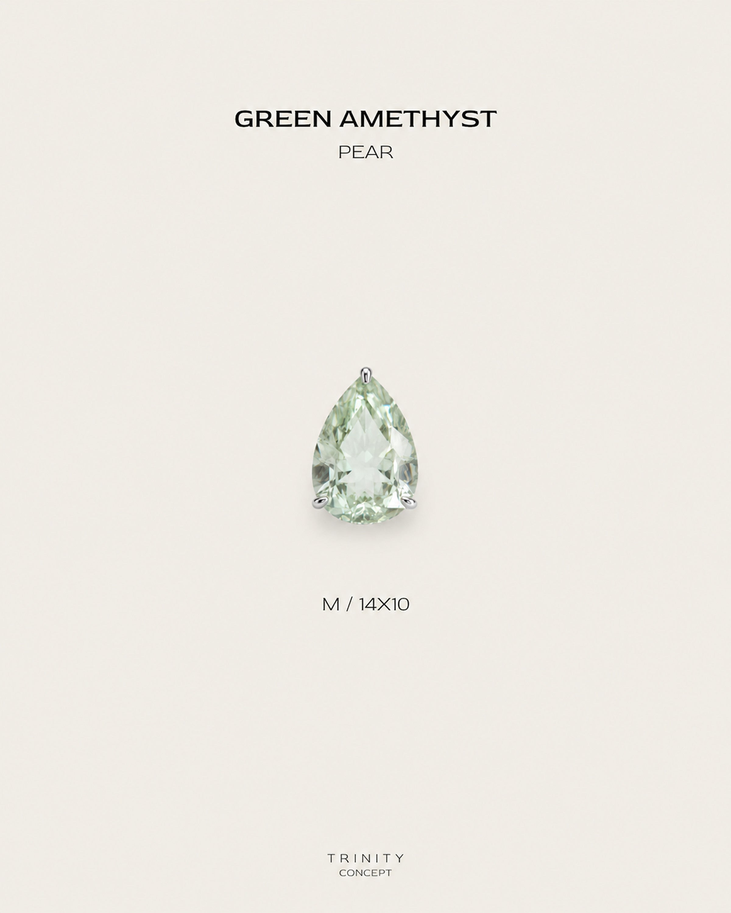 Green Amethyst · Pear