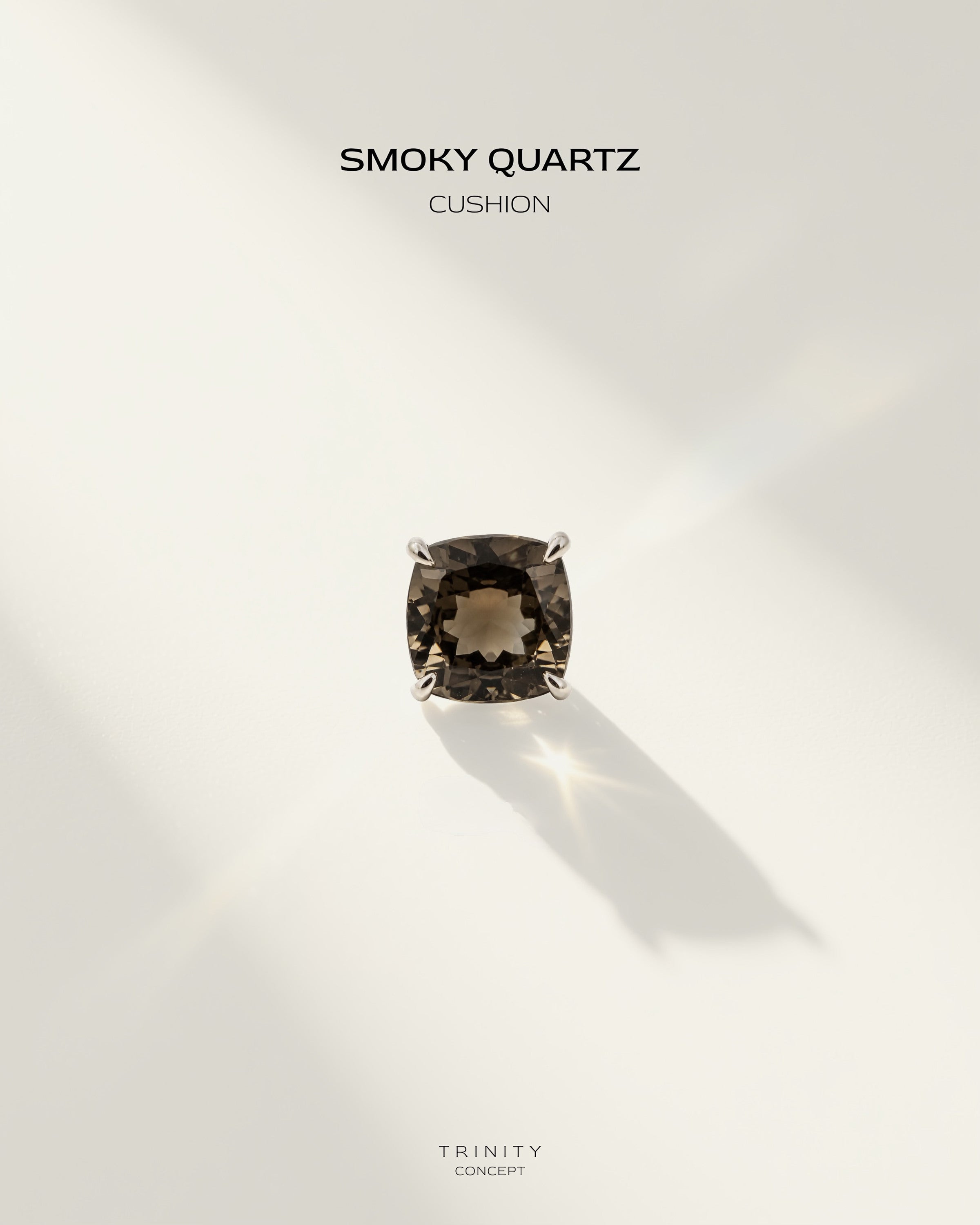 Smoky Qtz · Cushion