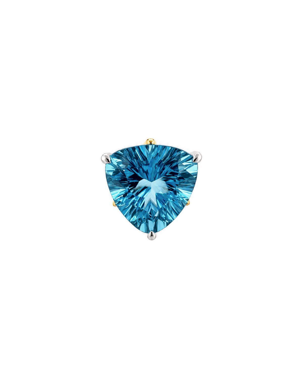 Swiss Blue Topaz · Trillion