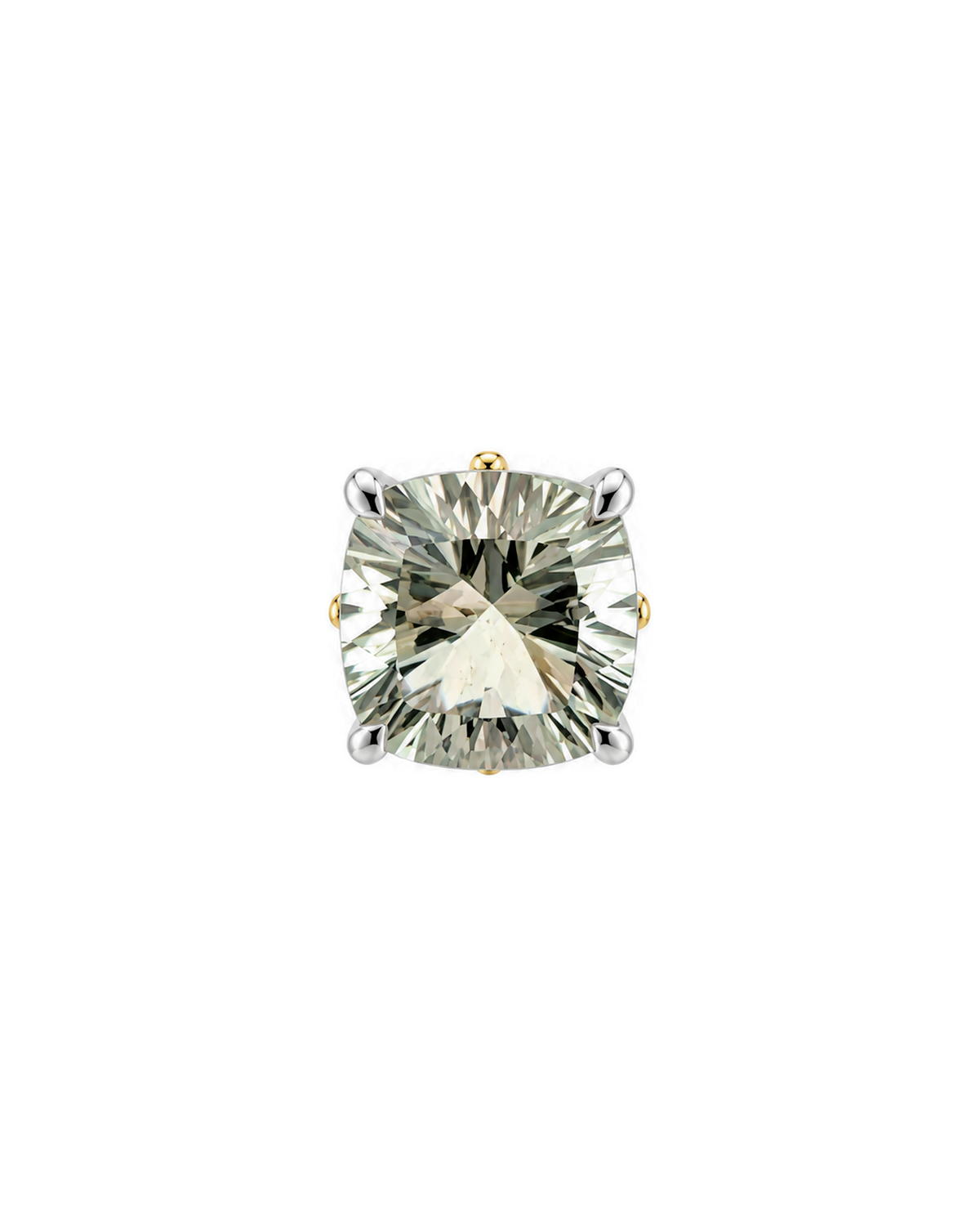 Green Amethyst · Cushion