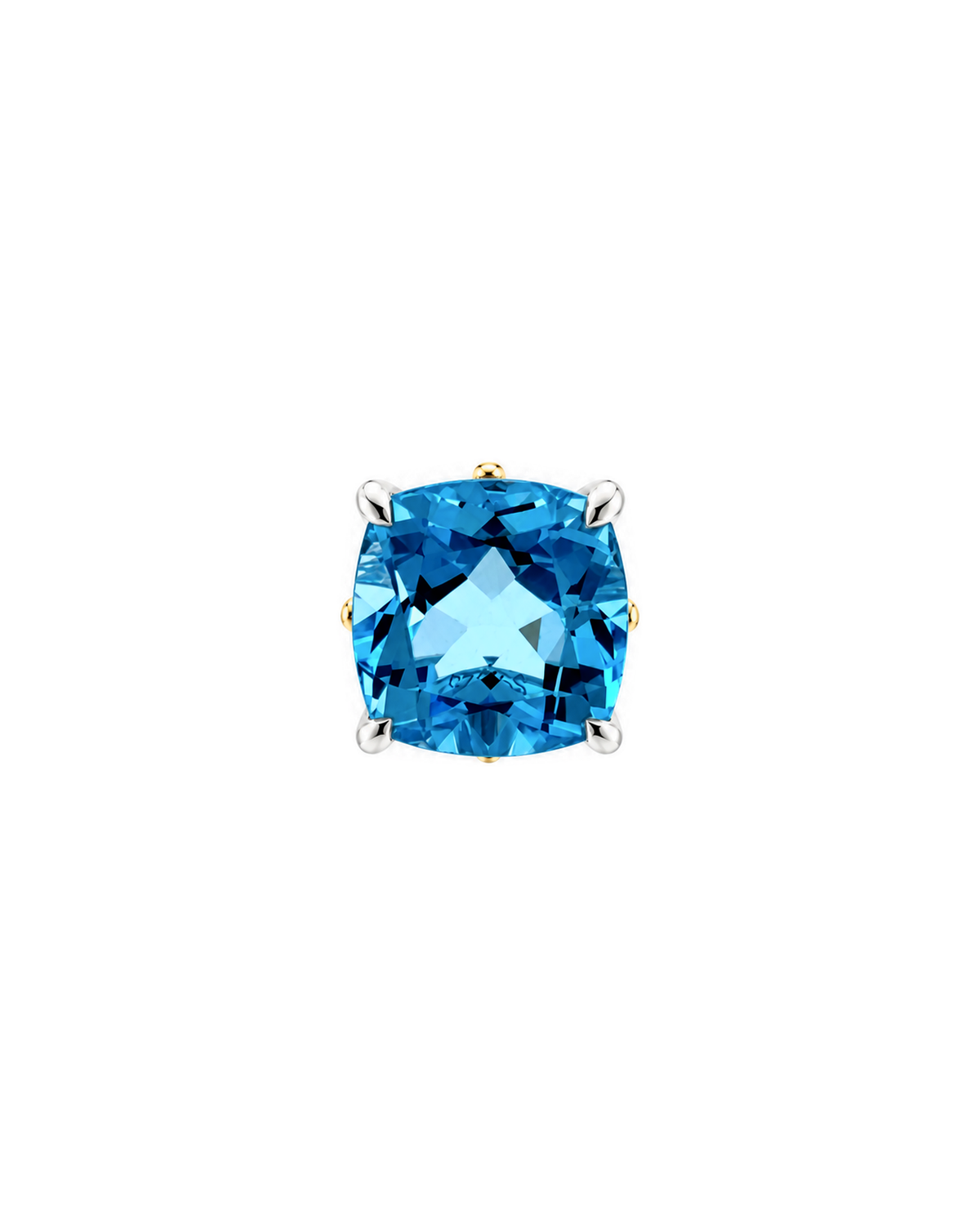 Swiss Blue Topaz · Cushion