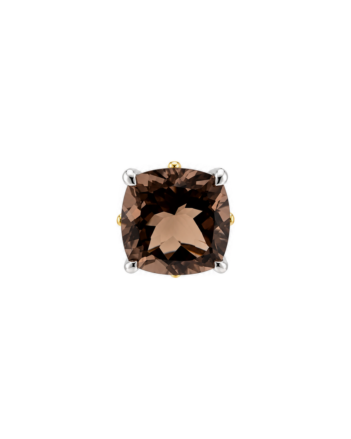 Smoky Quartz · Cushion