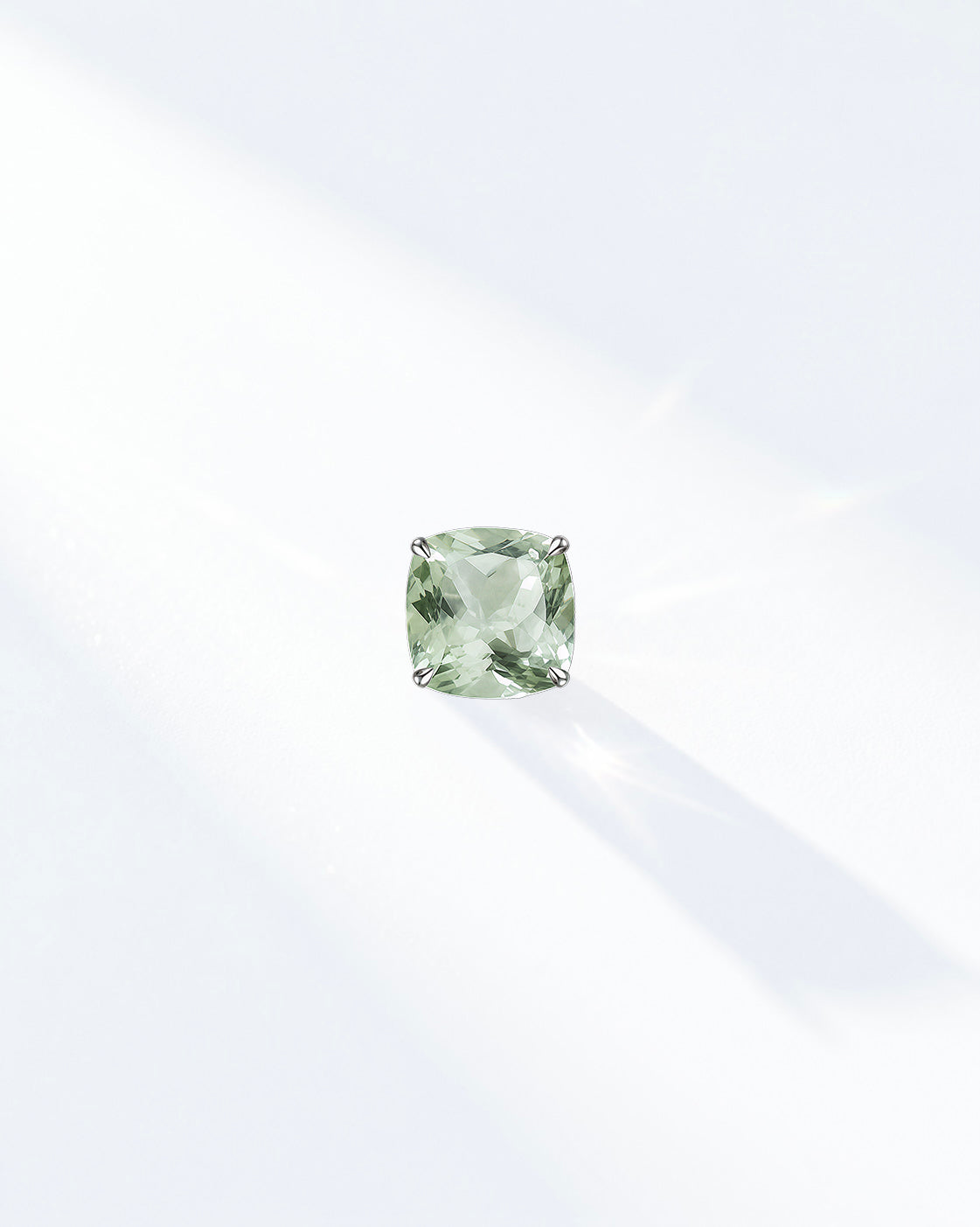 Green Amethyst · Cushion