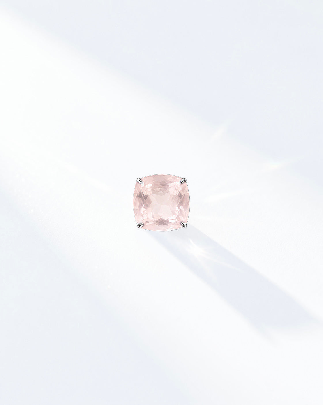 Rose Quartz · Cushion