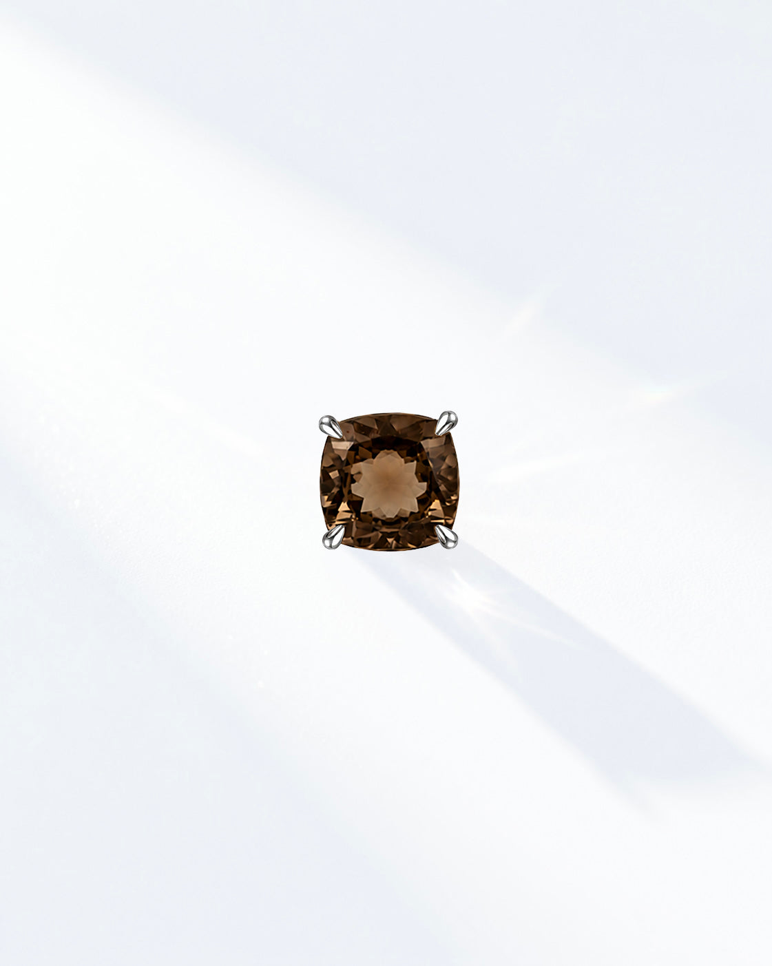Smoky Quartz · Cushion