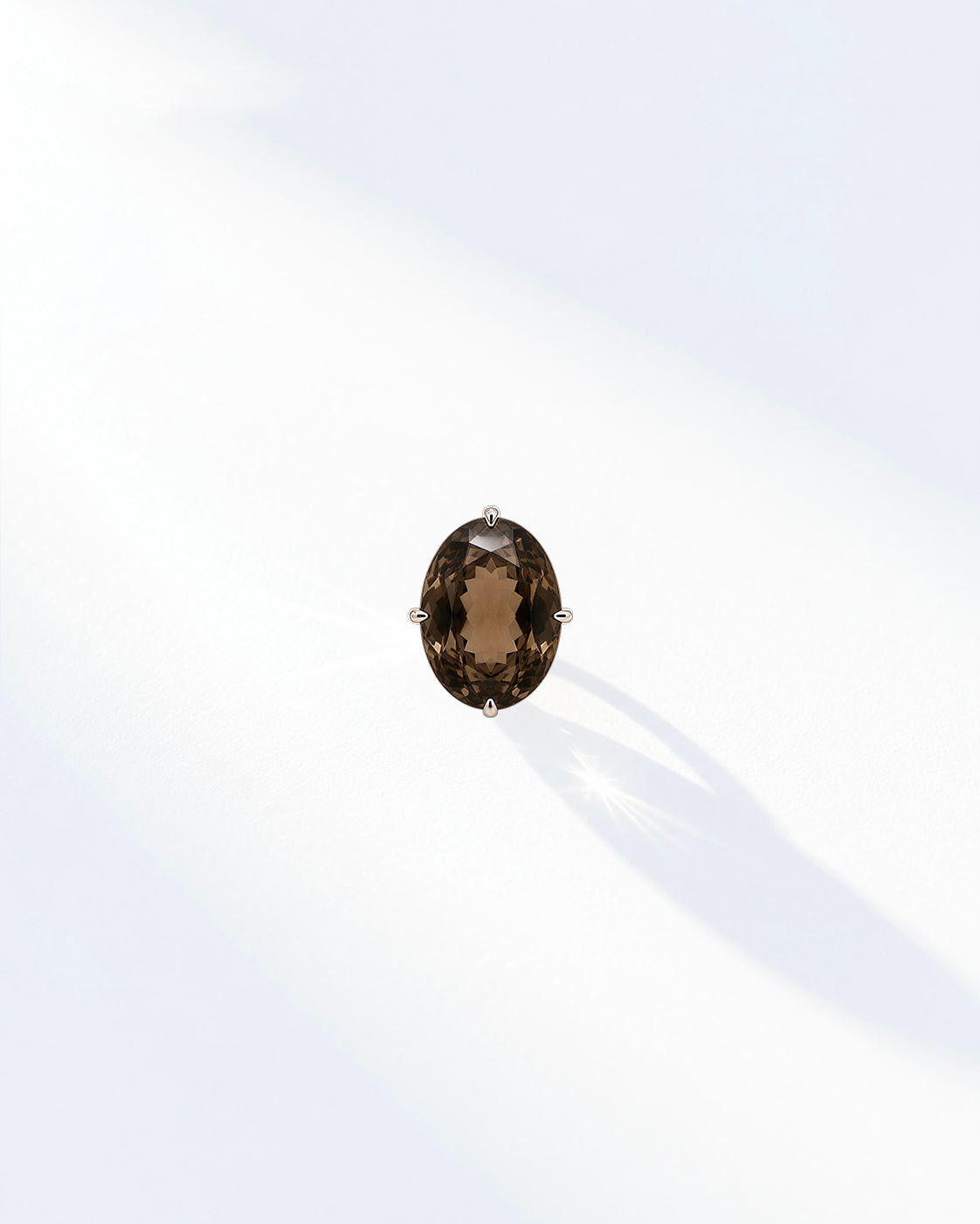 Smoky Quartz · Oval